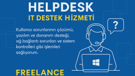 uzaktan destek ile tüm IT problemlerini çözerim