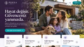 Pusula Sigorta | Web Arayüz Tasarım Konsepti