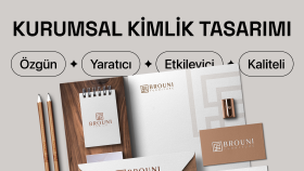 özgün ve markanızı yansıtacak bir kurumsal kimlik tasarlarım