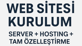 kullanıcı odaklı web sitesi kurulum hizmeti sunuyorum