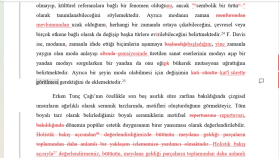Doktora Tezi Son Okuması