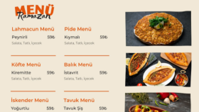 restoranınıza özel şık ve profesyonel menüler tasarlarım