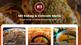 QR Menü tasarımı
