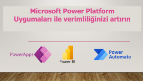 powerapps, powerbi, powerautomate projeleri geliştirebilirim