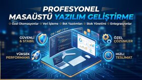 masaüstü yazılım geliştirebilirim