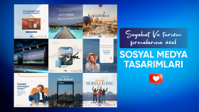 seyahat ve turizm firmalarına özel tasarımlar hazırlıyorum