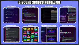 sizin için profesyonel Discord sunucusu kurabilirim