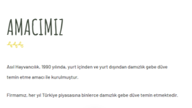 Asıl Hayvancılık