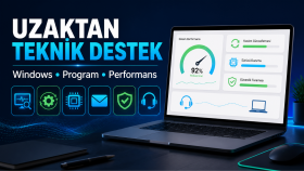bilgisayar ve Windows sorunlarını uzaktan çözerim