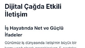 Dijital Çağda Etkili İletişim Rehberi