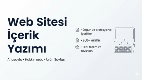 web siteniz için profesyonel ve etkili içerik yazarım