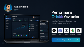 performans odaklı websitesi geliştiririm