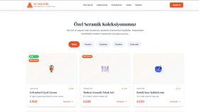 Ru Seramik Kurumsal Web Sitesi
