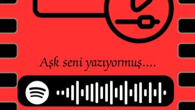 size özel spotify şarkı kodlu broşür tasarlayabilirim