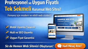 6 yıldır web yapıyor ve düşük bütçeyle sizi öne çıkarıyorum