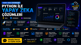 Python programlama dili ile yapay zeka çalışmaları yaparım