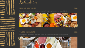 Lüks Restaurant Menüleri