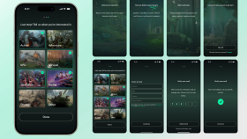 Game Streaming UI Design 