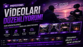 video düzenleme hizmeti sunuyorum