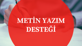 metin yazarlığı yaparım