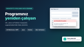 C#, Java, Python masaüstü programlarınızı düzeltirim