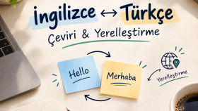İngilizce ve Türkçe dilleri arasında çeviri yaparım