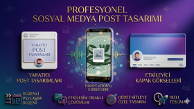 sosyal medya hesaplarınız için post tasarımları yaparım