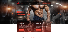 Hardbull Fitness Center Web Tasarımı