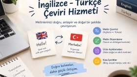 İngilizce-Türkçe çeviri ve ürün açıklamaları yapıyorum