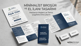 markanız için etkili broşür tasarımı yaparım
