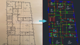 PDF / taslak ve el çizimlerinizi AutoCAD'de çizebilirim