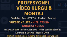 profesyonel video kurgu montaj yapıyorum