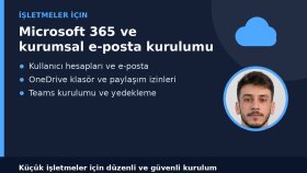 işletmeniz için Microsoft 365 ve kurumsal e-posta kurarım