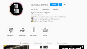 Gym Squad Sosyal Medya Hesap Yönetimi