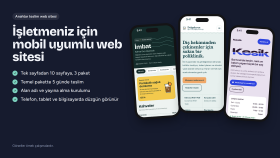 işletmeniz için mobil uyumlu web sitesi kurarım