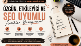 SEO uyumlu blog yazıları ve web sitesi içerikleri yazarım