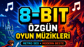 özgün 8-bit oyun müziği yaparım