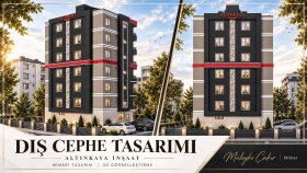 Apartman Dış Cephe Tasarımı | Altınkaya İnşaat