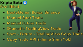 otomatik kripto trade botu yapabilirim
