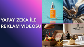 markanıza özel yapay zeka ile reklam videoları üretiyorum