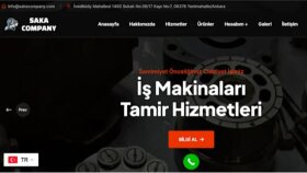 Saka Company Anahtar Teslim Wordpress Sitesi