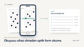 Okuyucu cihaz olmadan optik form okuma
