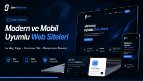 modern ve mobil uyumlu web siteleri tasarlarım