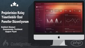 sitenize admin paneli yapabilirim