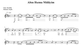 Nota örnek- Altın Hızma