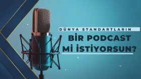 tüm podcast işlemlerinizi mükemmel seviyede yapabilirim