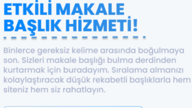 düşük rekabetli kelimeler ile sitenizi güçlendirebilirim
