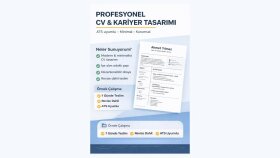 ats uyumlu profesyonel cv hazırlarım