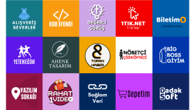 Bir çok logo örneği