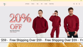 Flux Clothing için E-ticaret sitesi yapıldı
